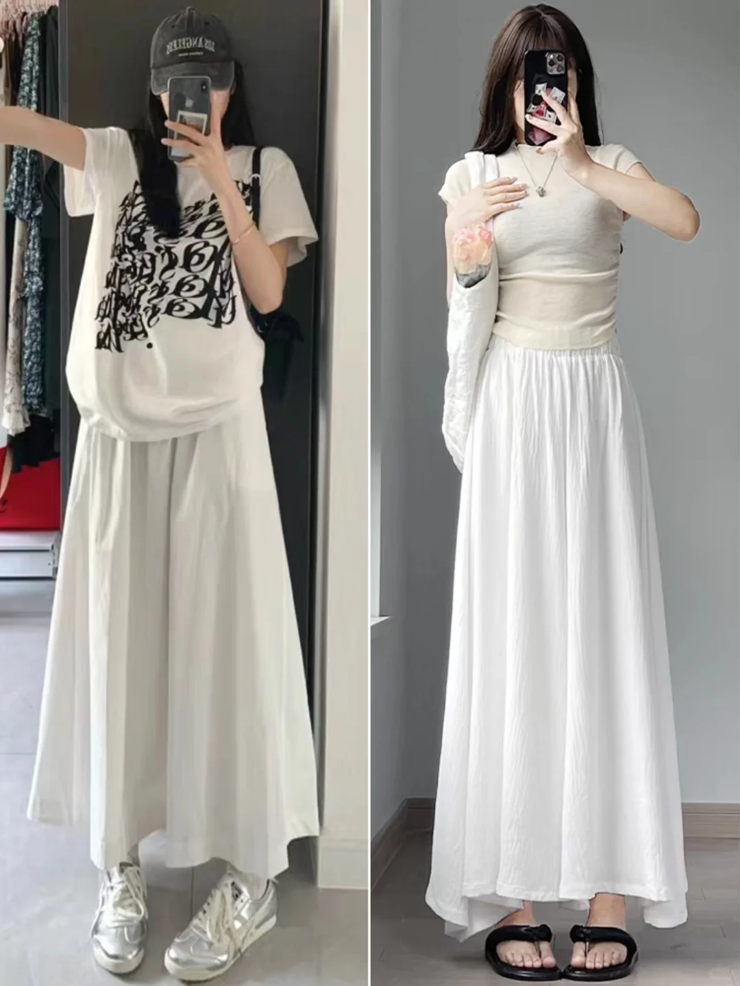 穿搭技巧--夏季女生裙装优雅与时尚并存。