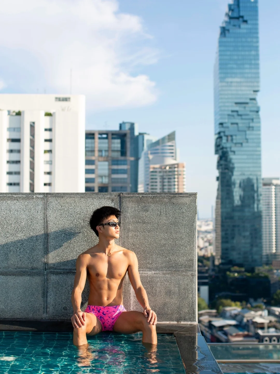 曼谷🇹🇭无边泳池 | 与泰兰德的初次见面🌇