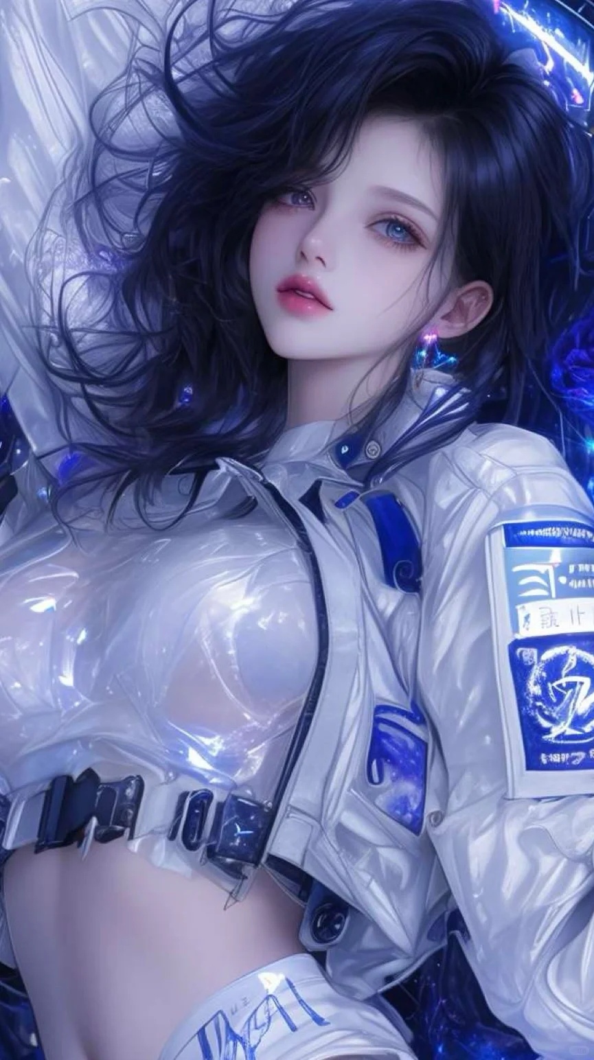 『你是太空蓝玫瑰』