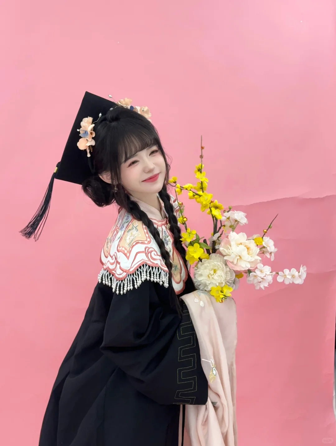 毕业照这样会不会有点太甜啦 🎀 ‧₊（附教程