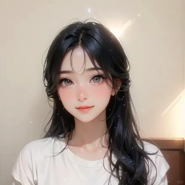 AI绘画美女真人头像转漫画风，绝美定制