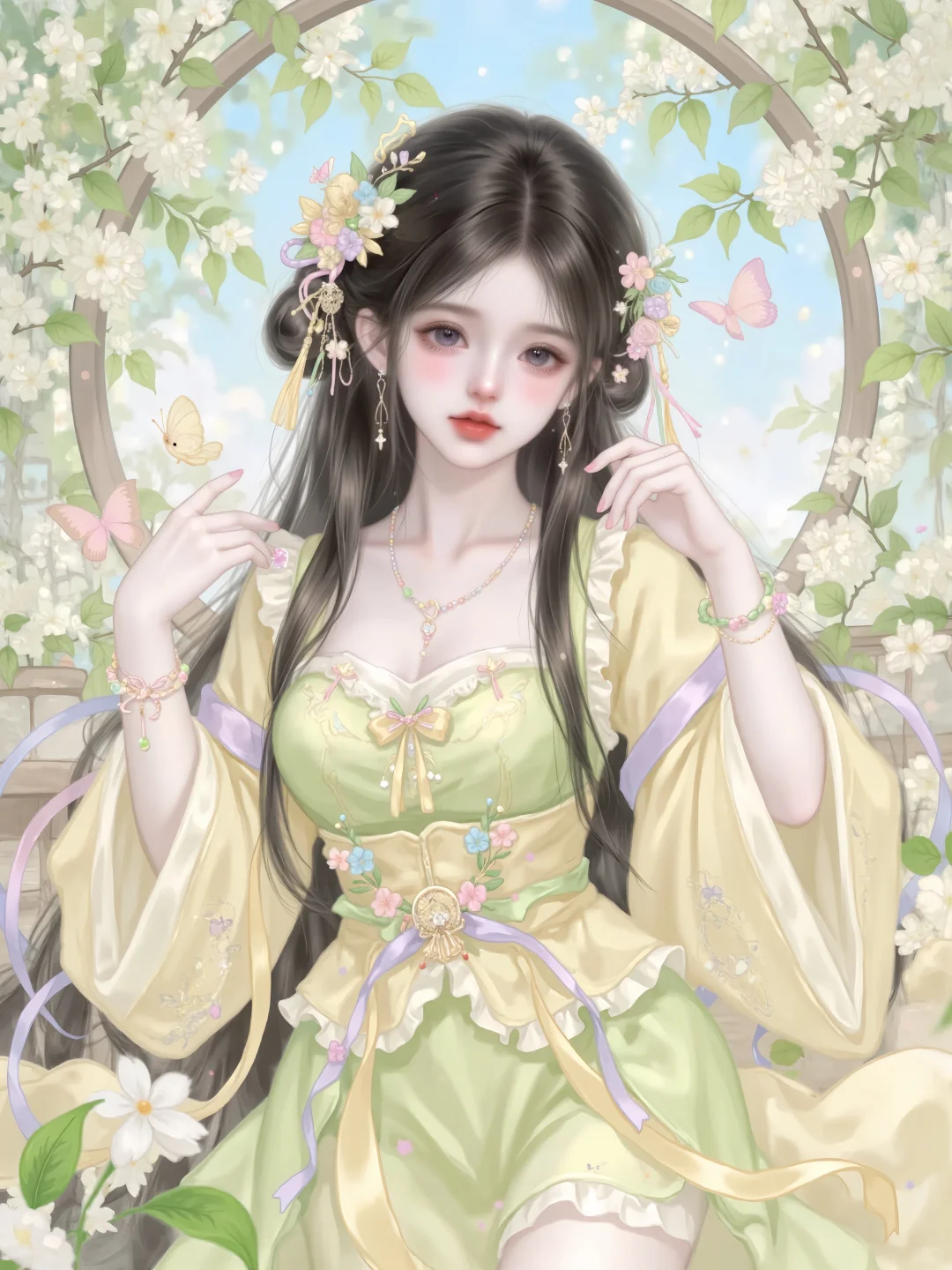 你是我画里的人间遗落 古风头像