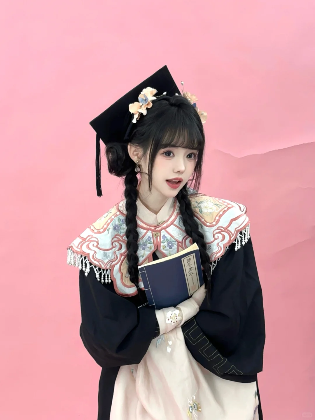 毕业照这样会不会有点太甜啦 🎀 ‧₊（附教程