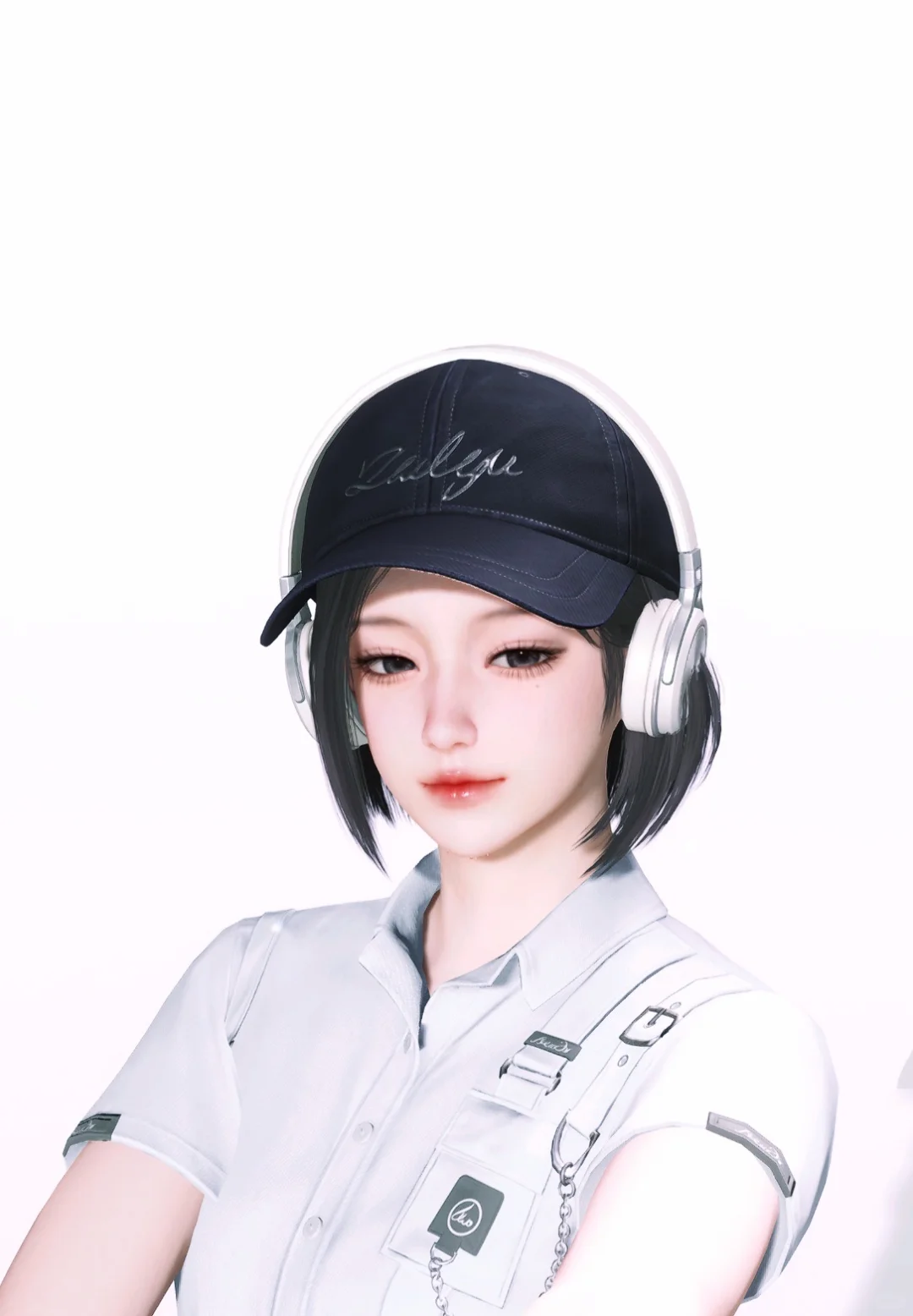 写真分享内附模版｜被耳机戴住的女孩子🎧