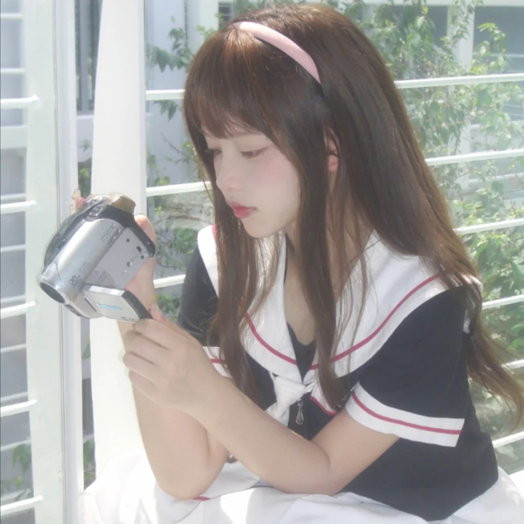 摄影系甜妹头像