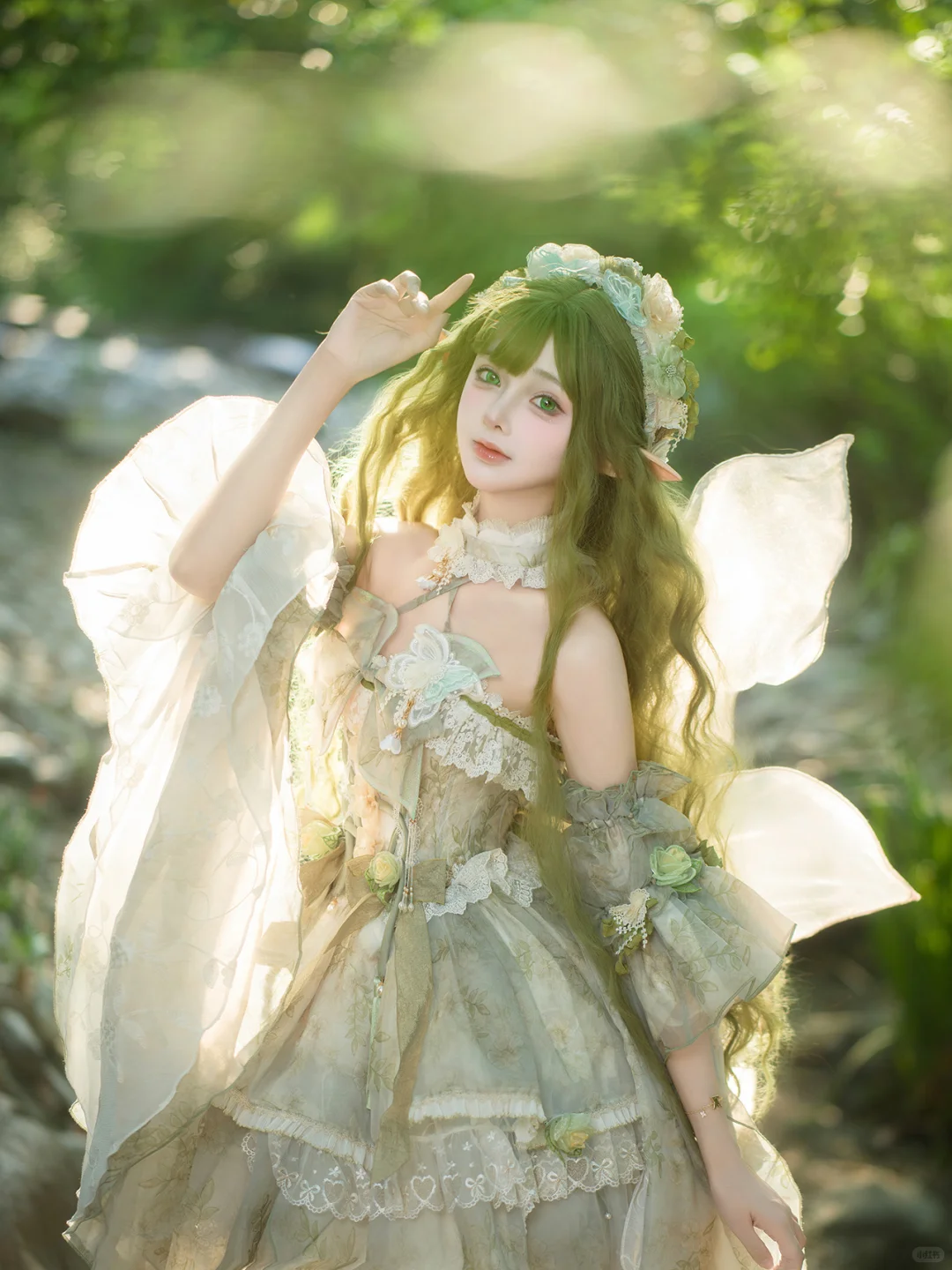 “沉溺于仲夏 坠入绿色的梦🧚”