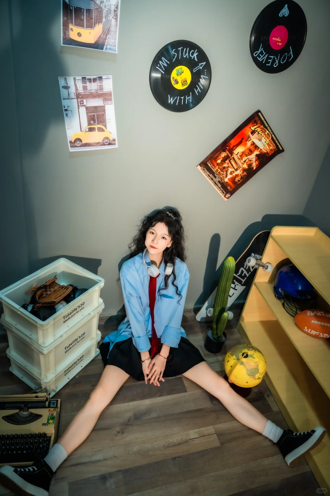 “谁说女孩只能温柔甜笑？