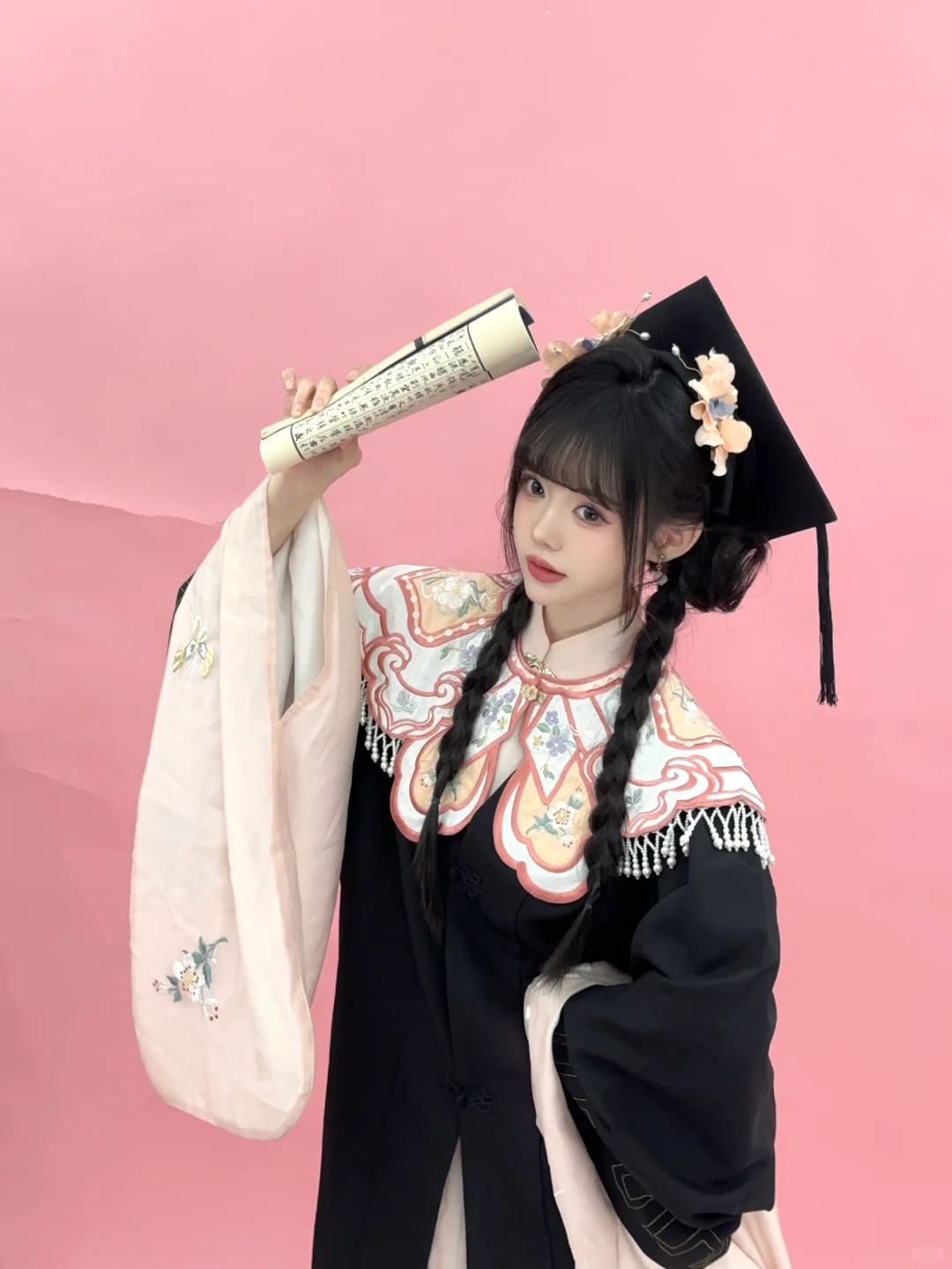 毕业照这样会不会有点太甜啦 🎀 ‧₊（附教程