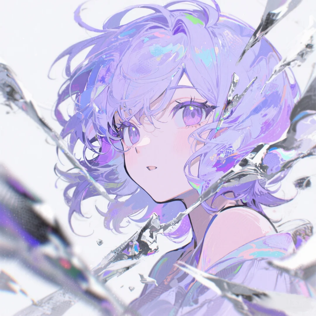 精品女头1|紫色系⦁֊⦁