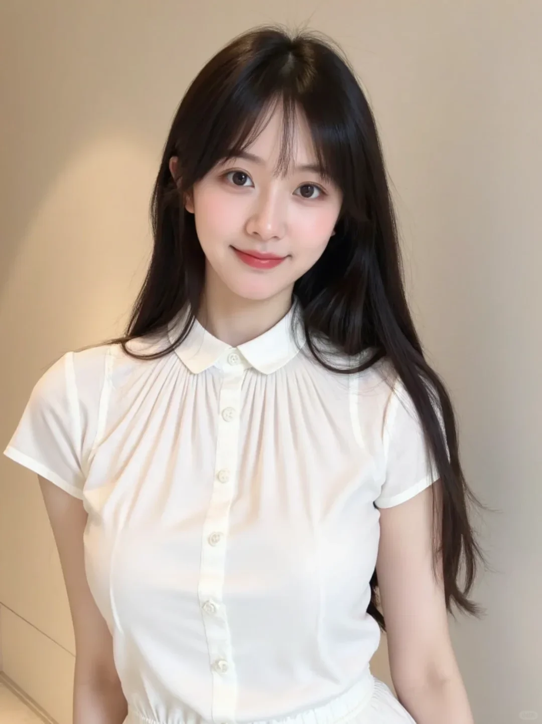 AI生成女头