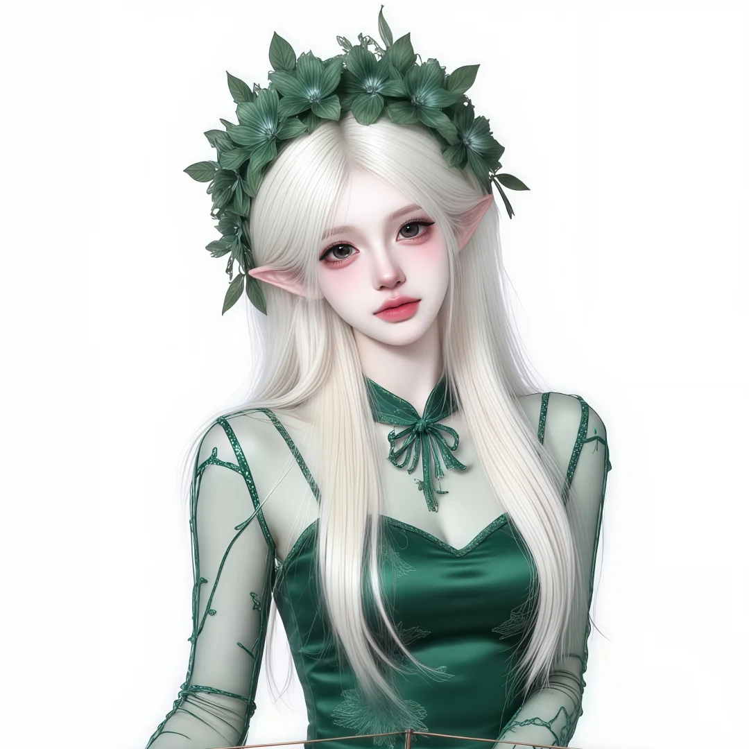 头像分享、精灵少女、好美呀