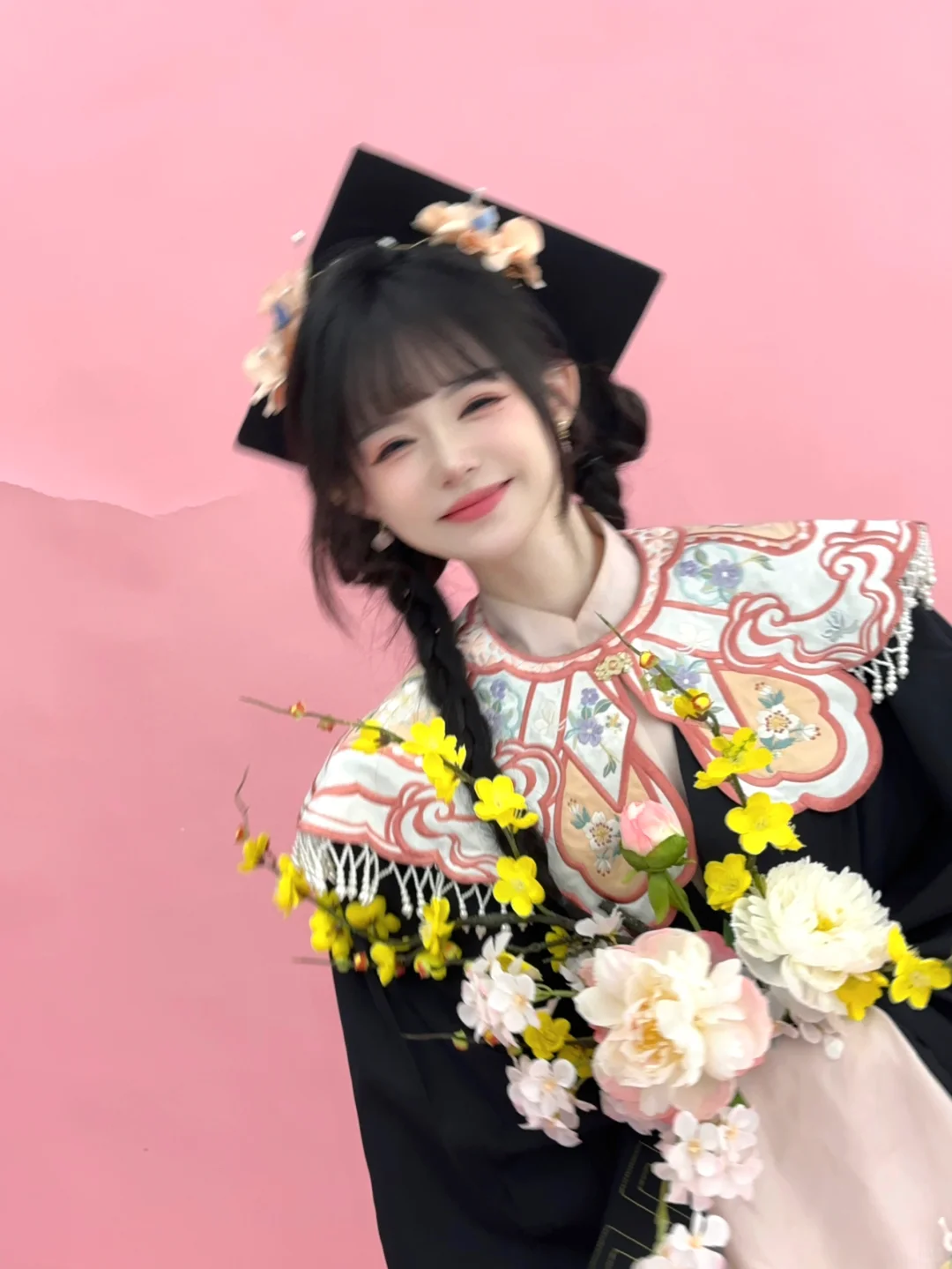 毕业照这样会不会有点太甜啦 🎀 ‧₊（附教程