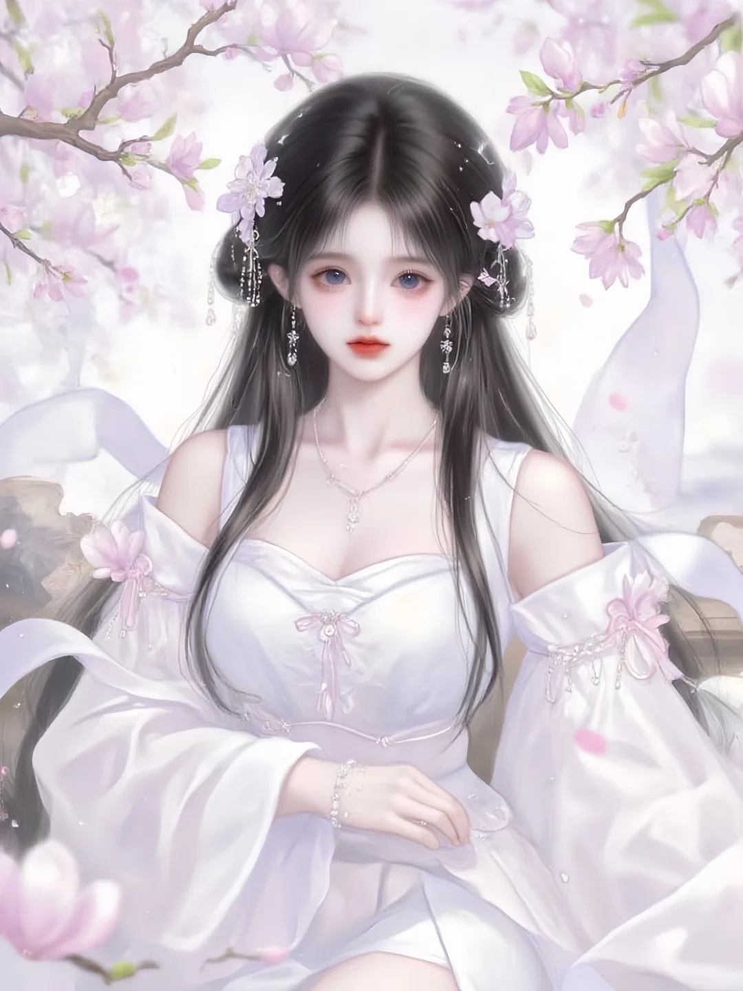你是我画里的人间遗落 古风头像