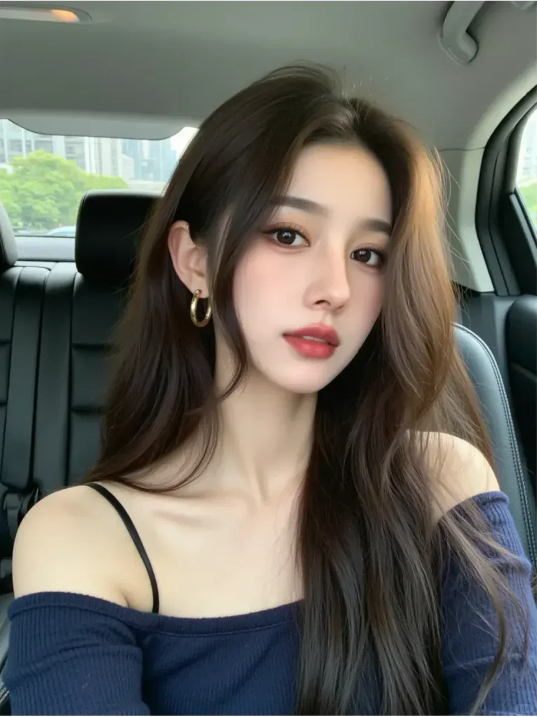 AI生成女头