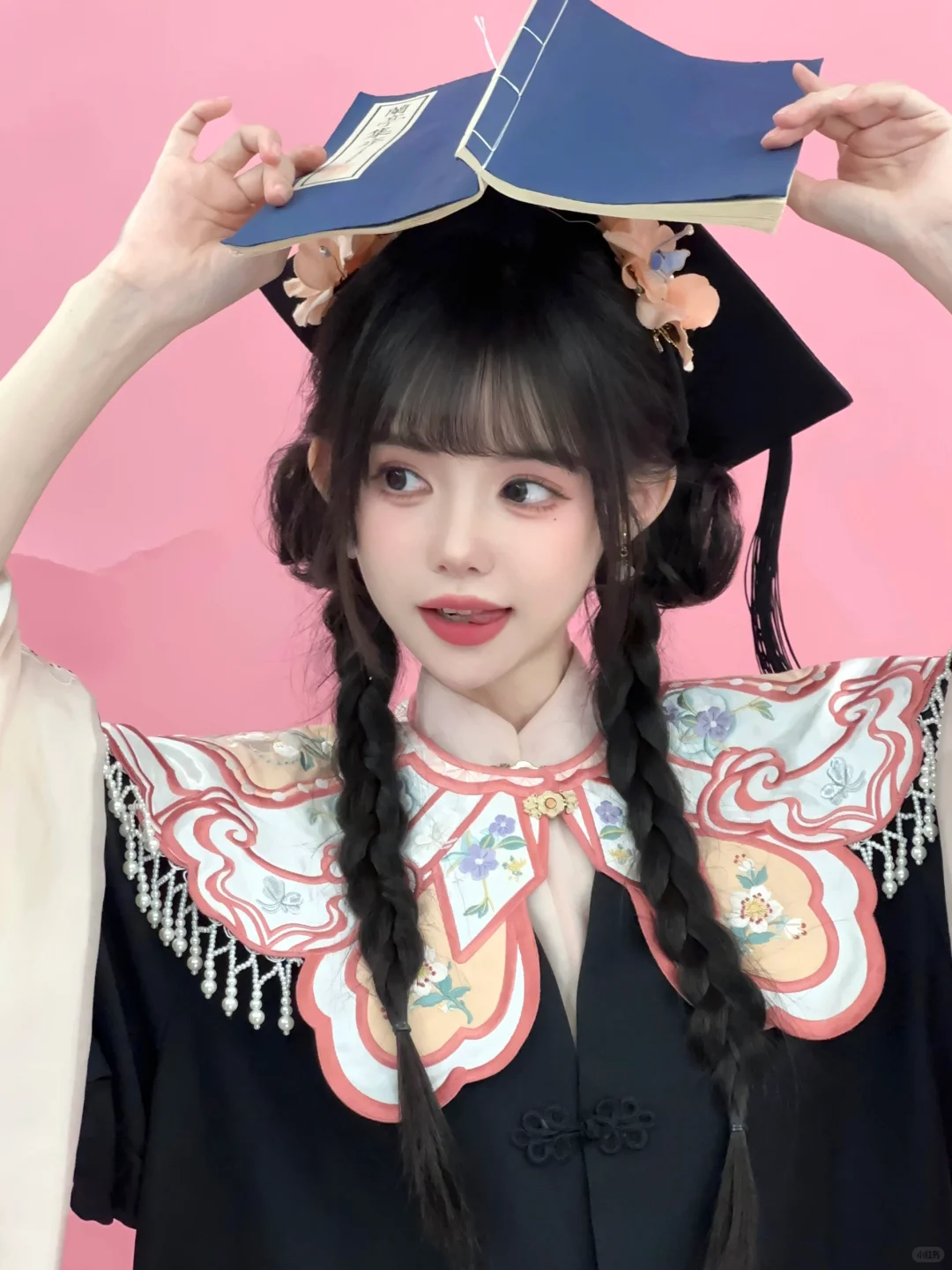 毕业照这样会不会有点太甜啦 🎀 ‧₊（附教程