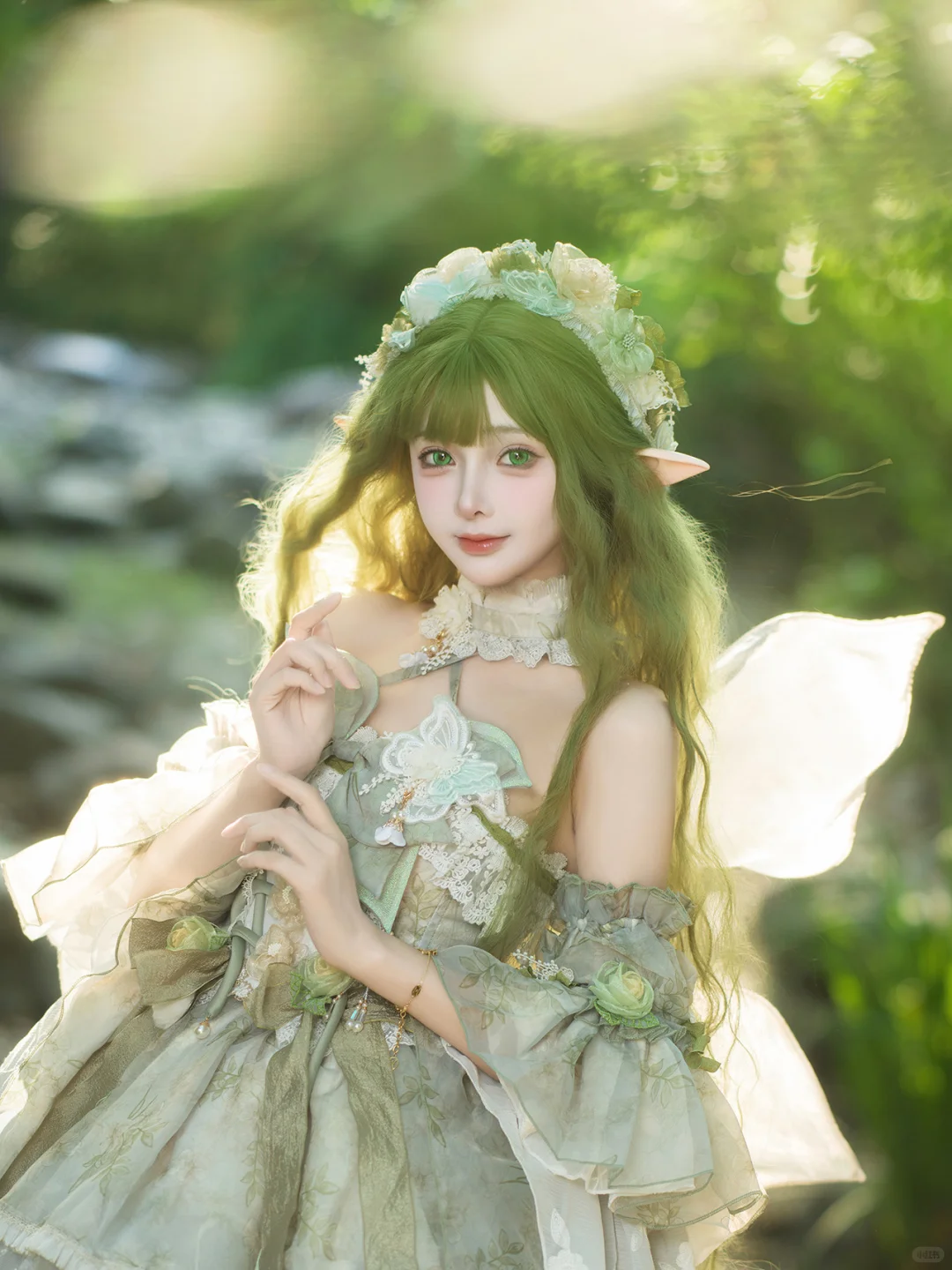 “沉溺于仲夏 坠入绿色的梦🧚”