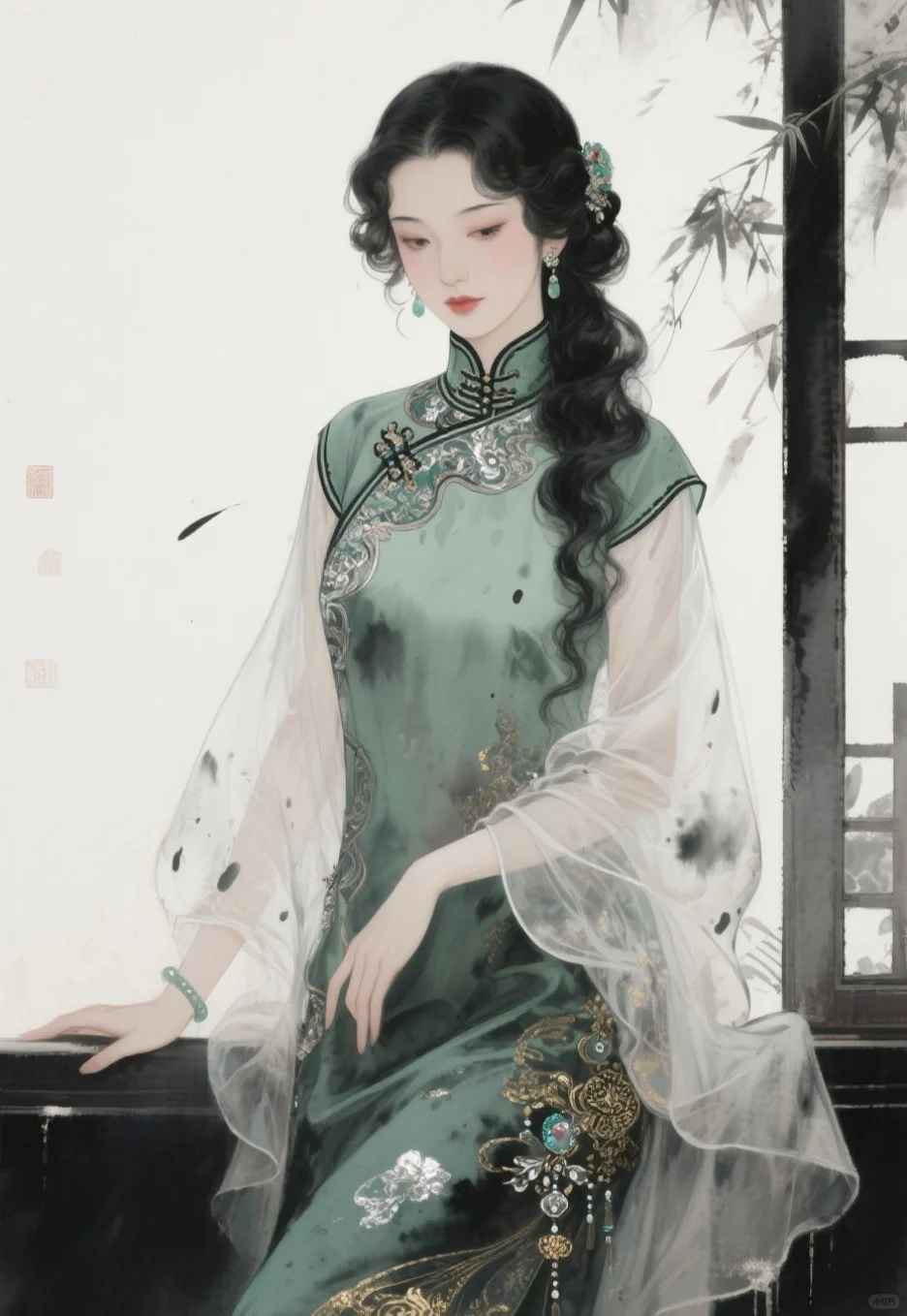 旗袍|ai