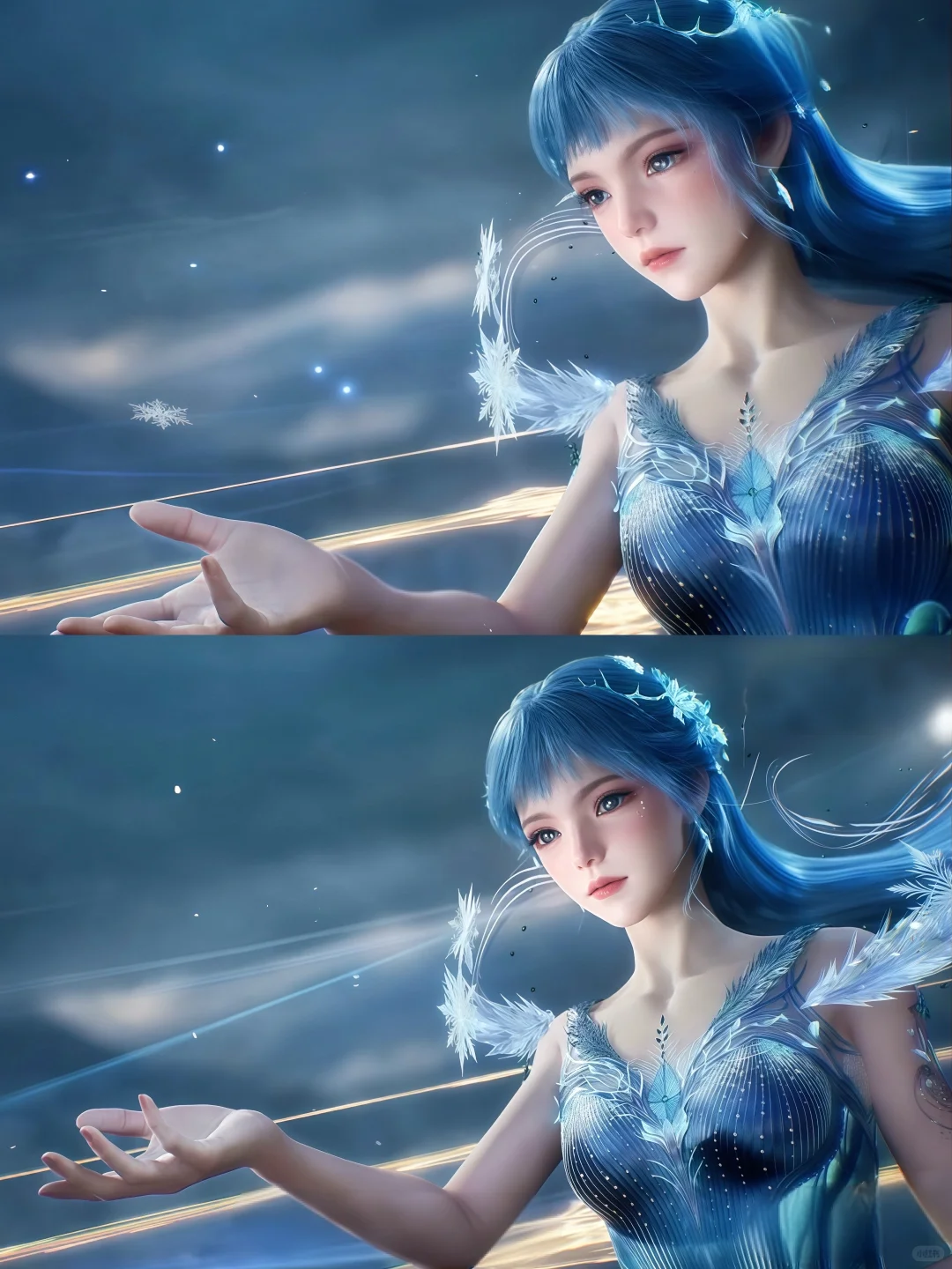 少女味十足的雪女