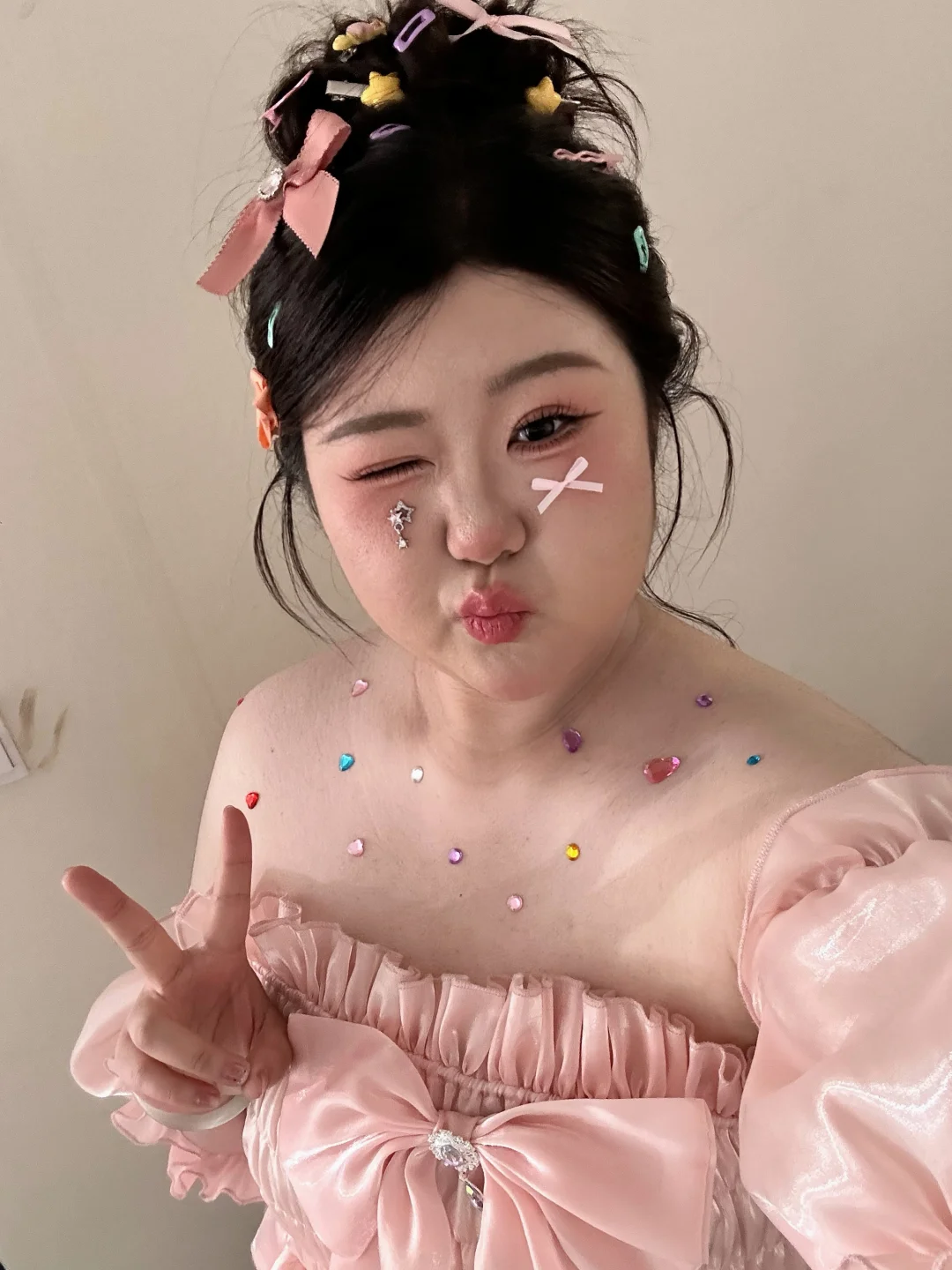胖妹妹生日写真🎂甜妹风妆造