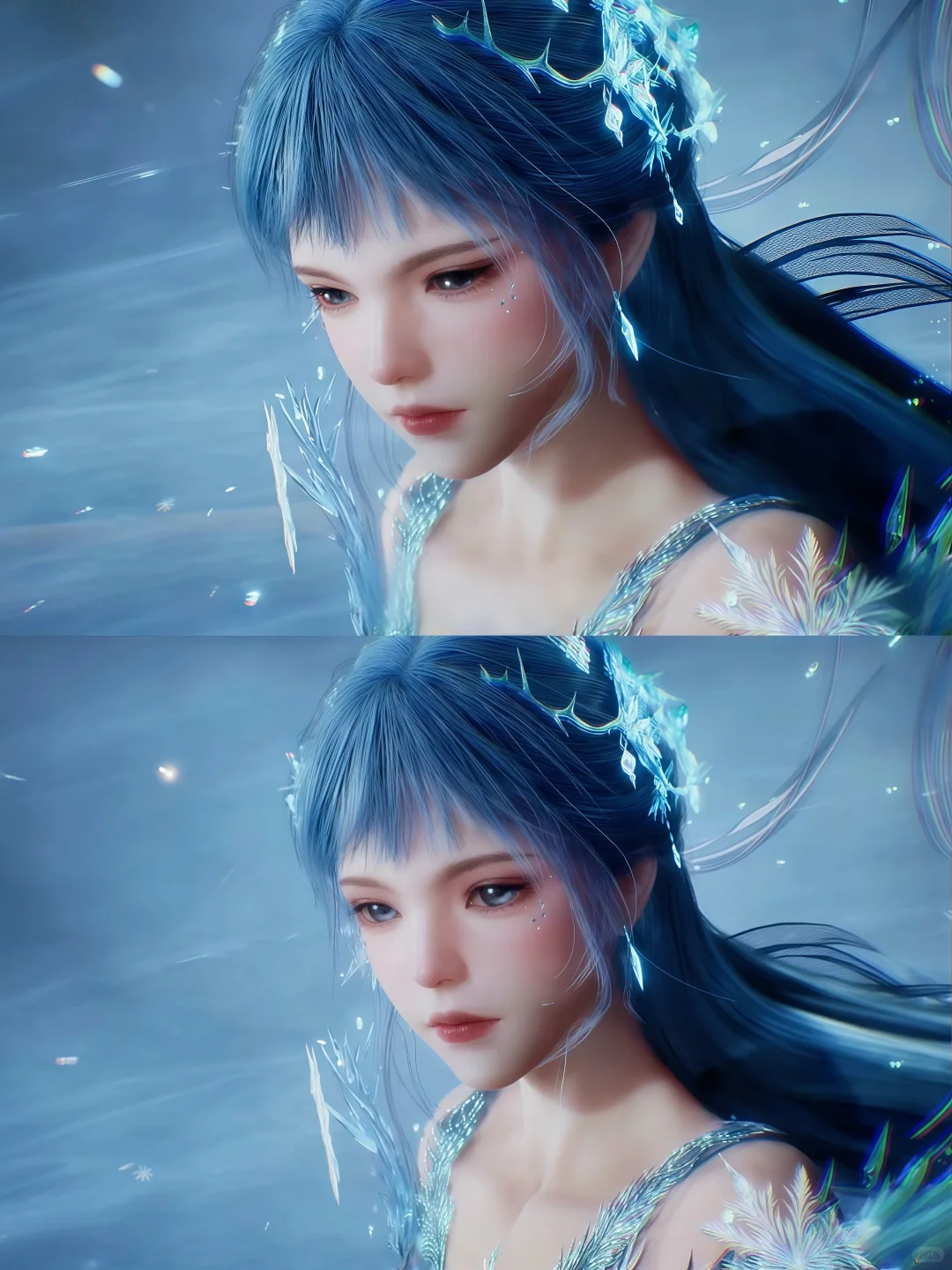 少女味十足的雪女
