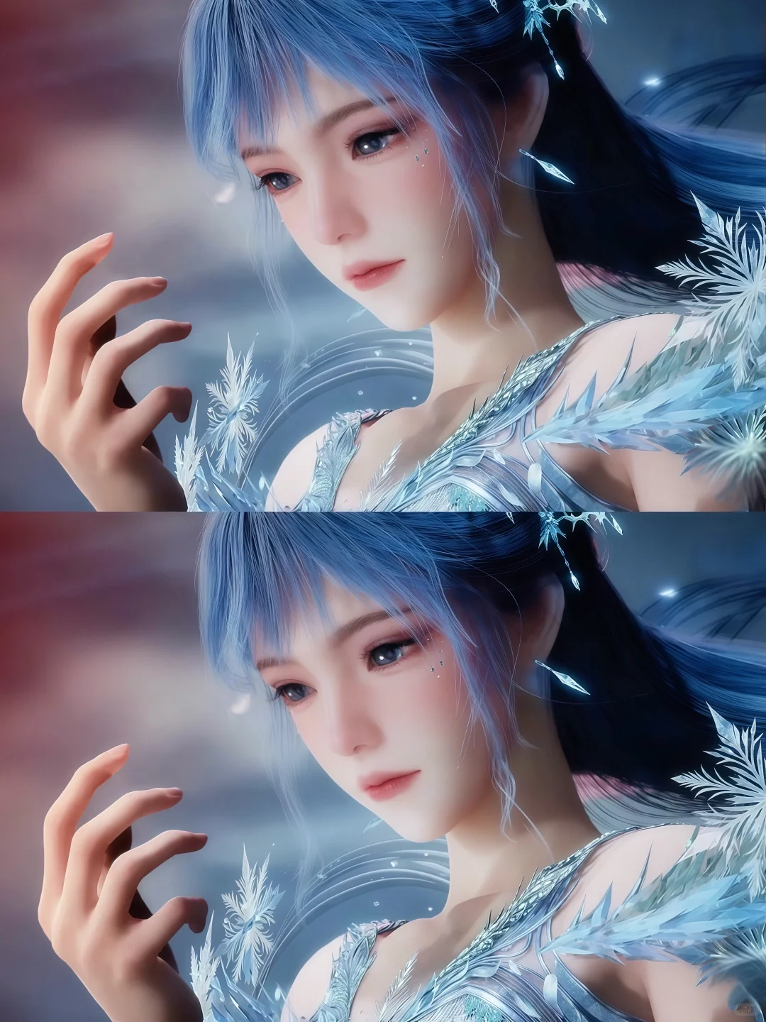 少女味十足的雪女