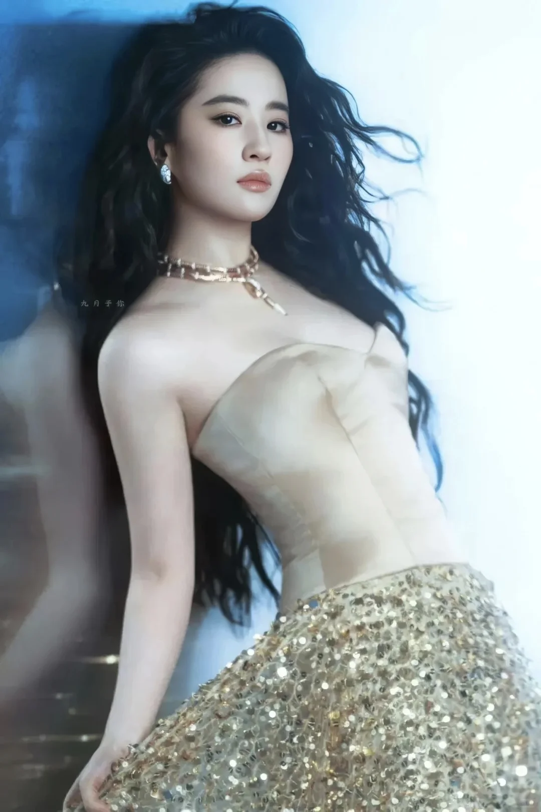 不老女神刘亦菲，太美了