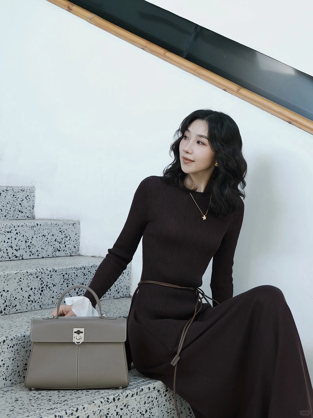 高阶职场OOTD/不费力的优雅感