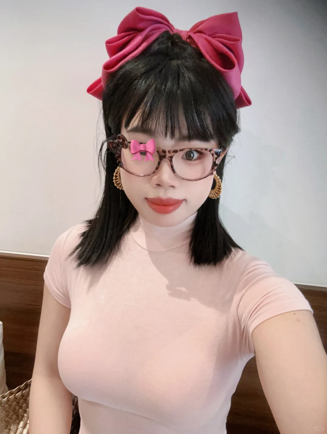 没错是梨形身材🍐