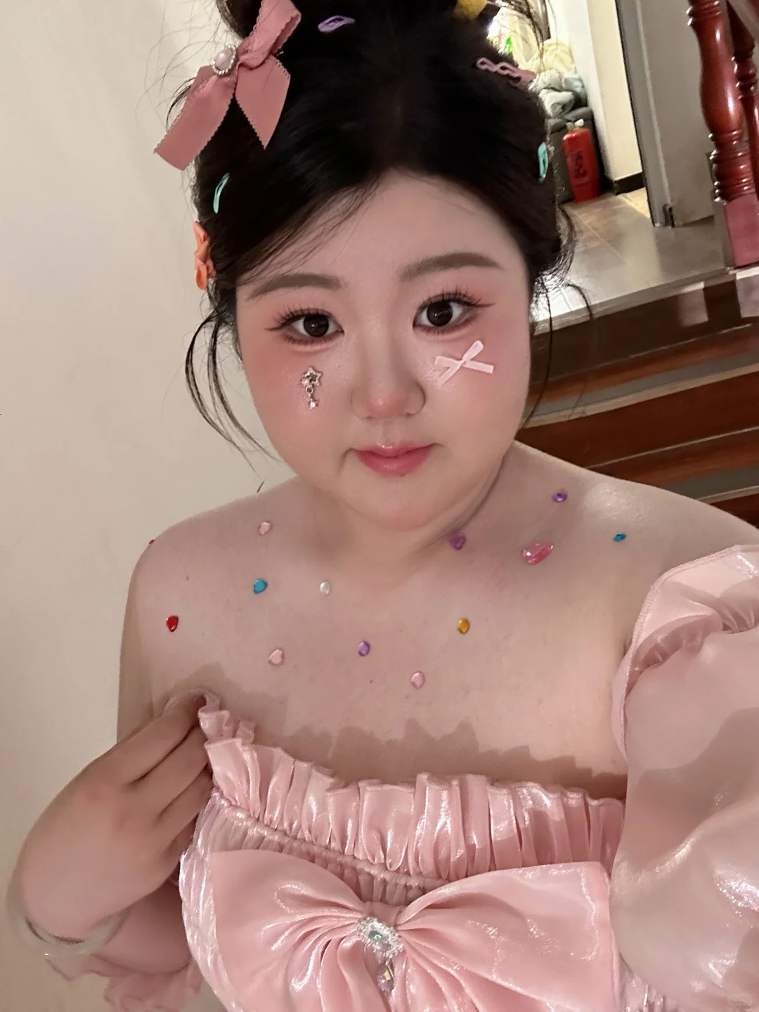 胖妹妹生日写真🎂甜妹风妆造