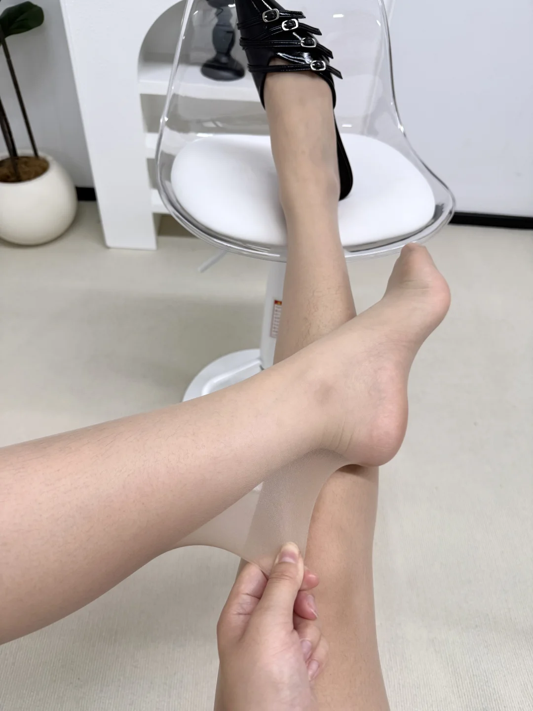 像单独给腿开美颜？9.9💰菠萝袜上腿真香