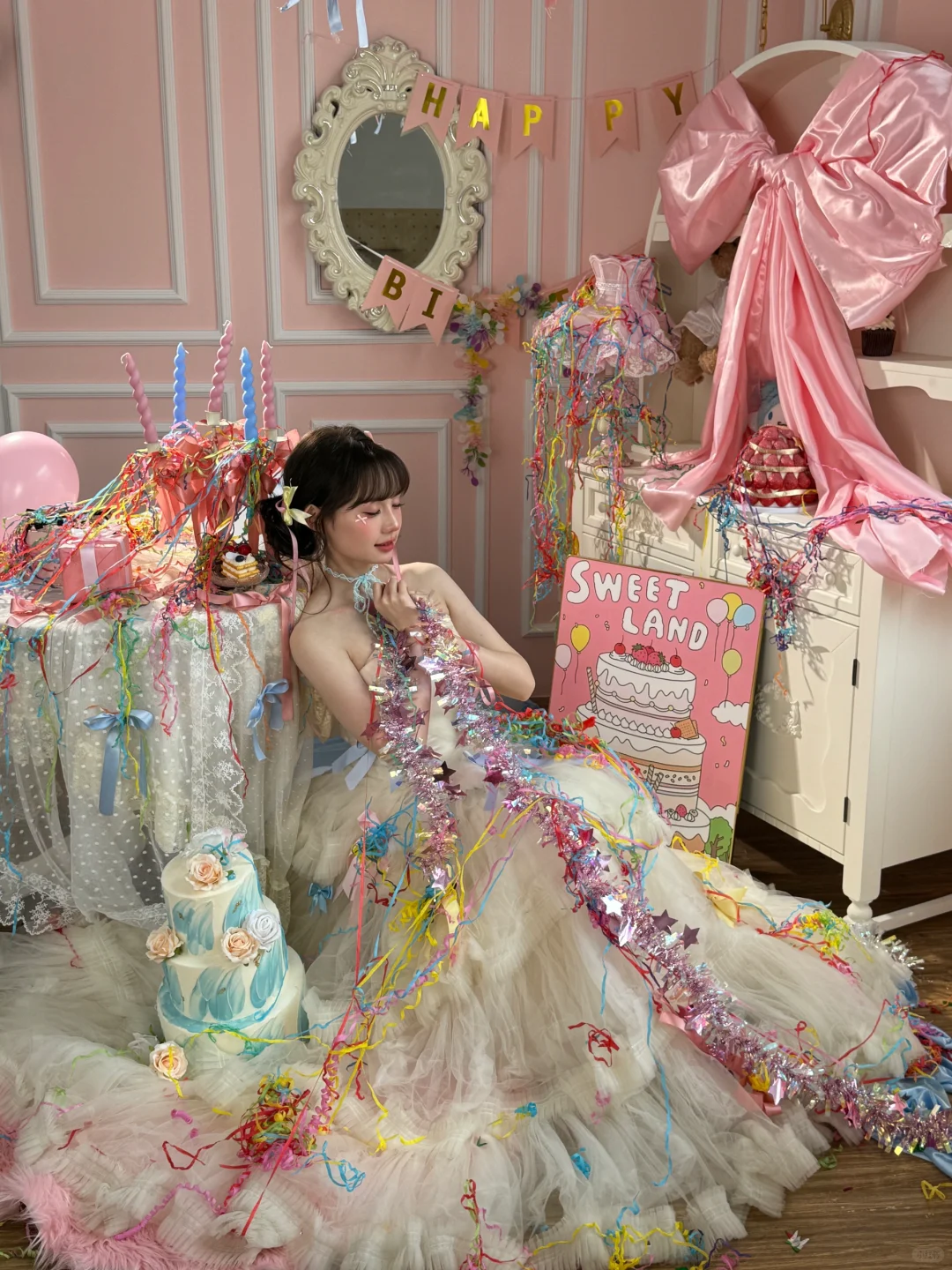 蛋糕上的奶油想逃跑 ♡ ° ·🍴🎂杭州写真