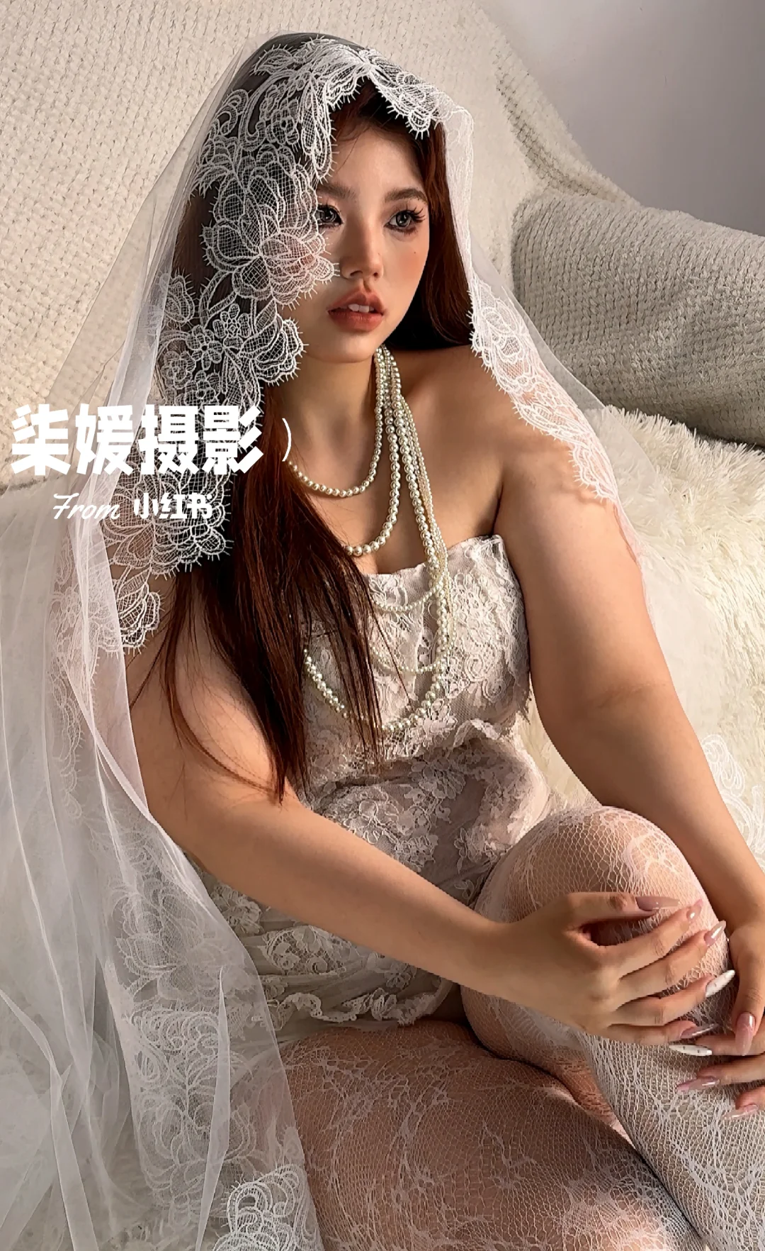 150微胖妹妹，拥有了自己的婚纱写真