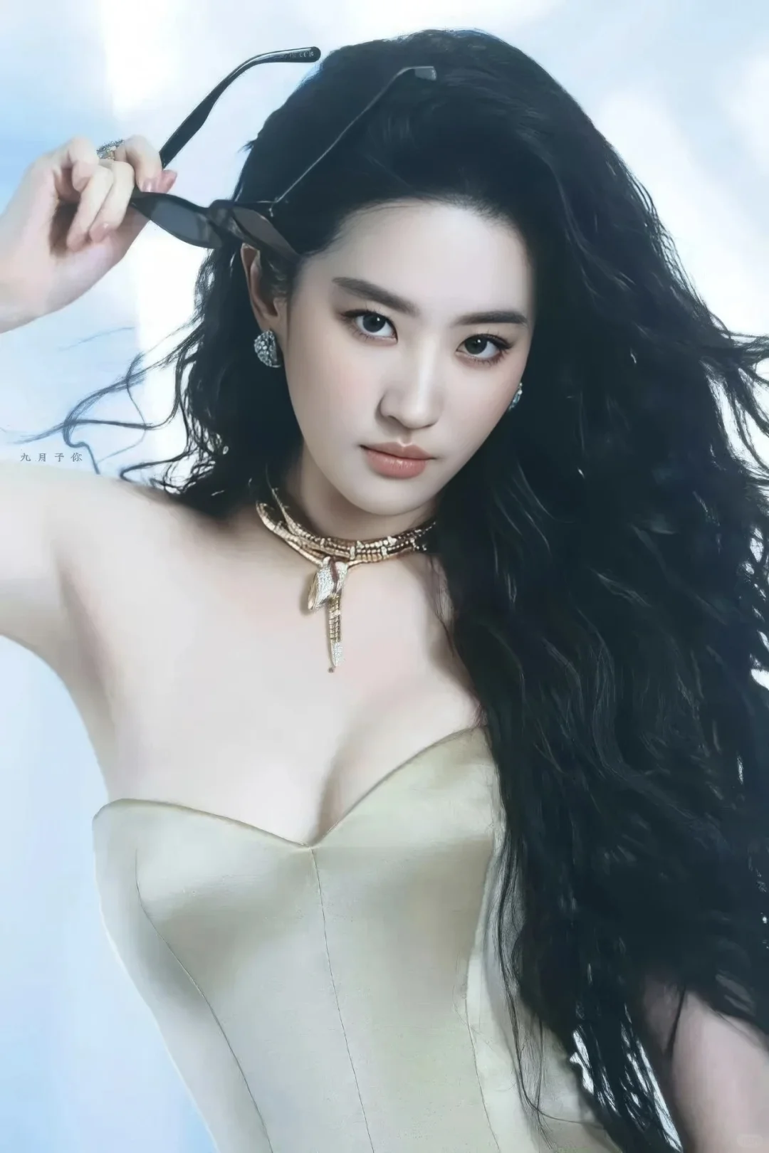 不老女神刘亦菲，太美了