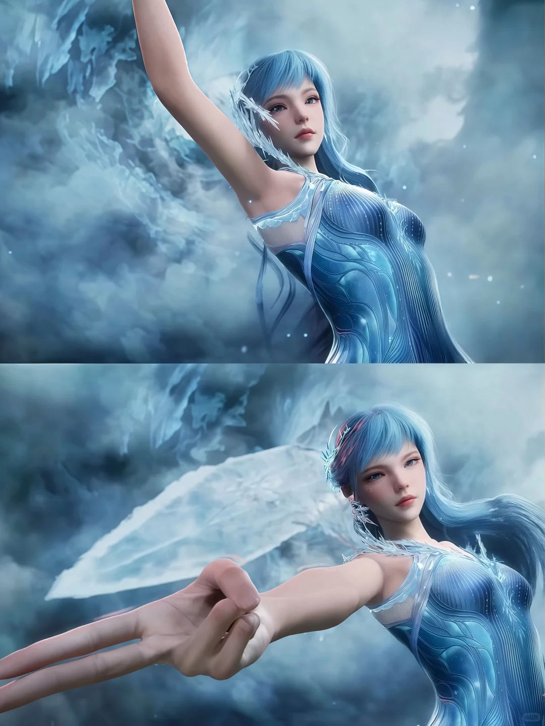 少女味十足的雪女