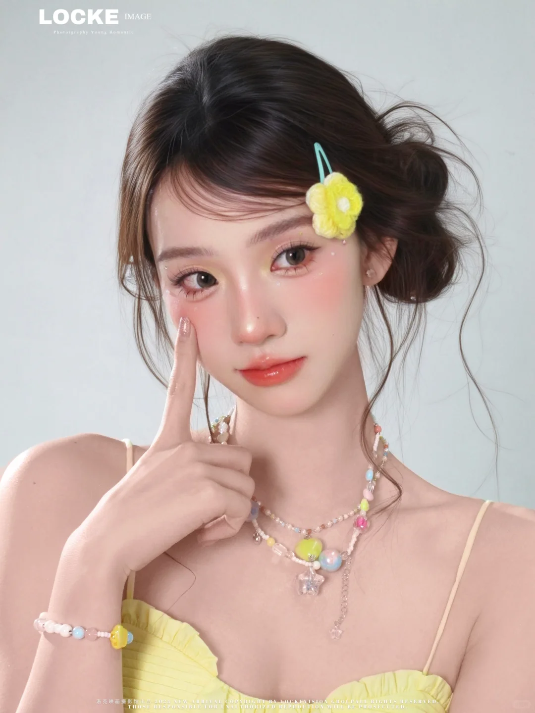 🍋˶╹ꇴ╹˶🍋 | 夏日多巴胺柠檬冰少女写真📸