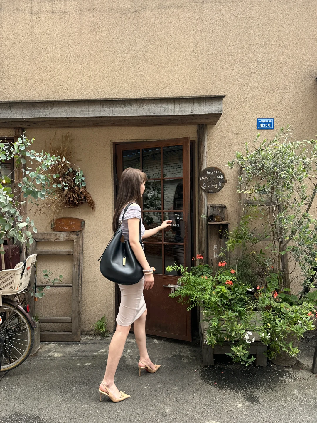 裸色高跟鞋真的很实用