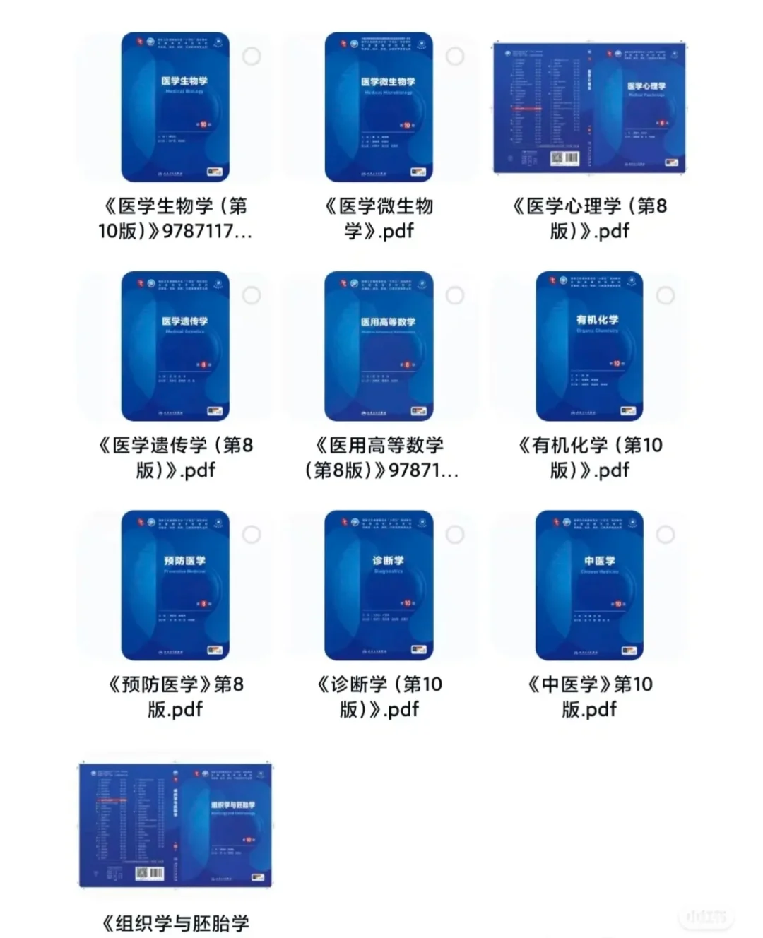 人卫第十版临床医学教材电子版