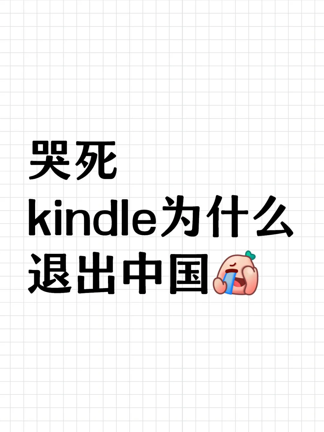 入手人生第一台kindle，kpw6