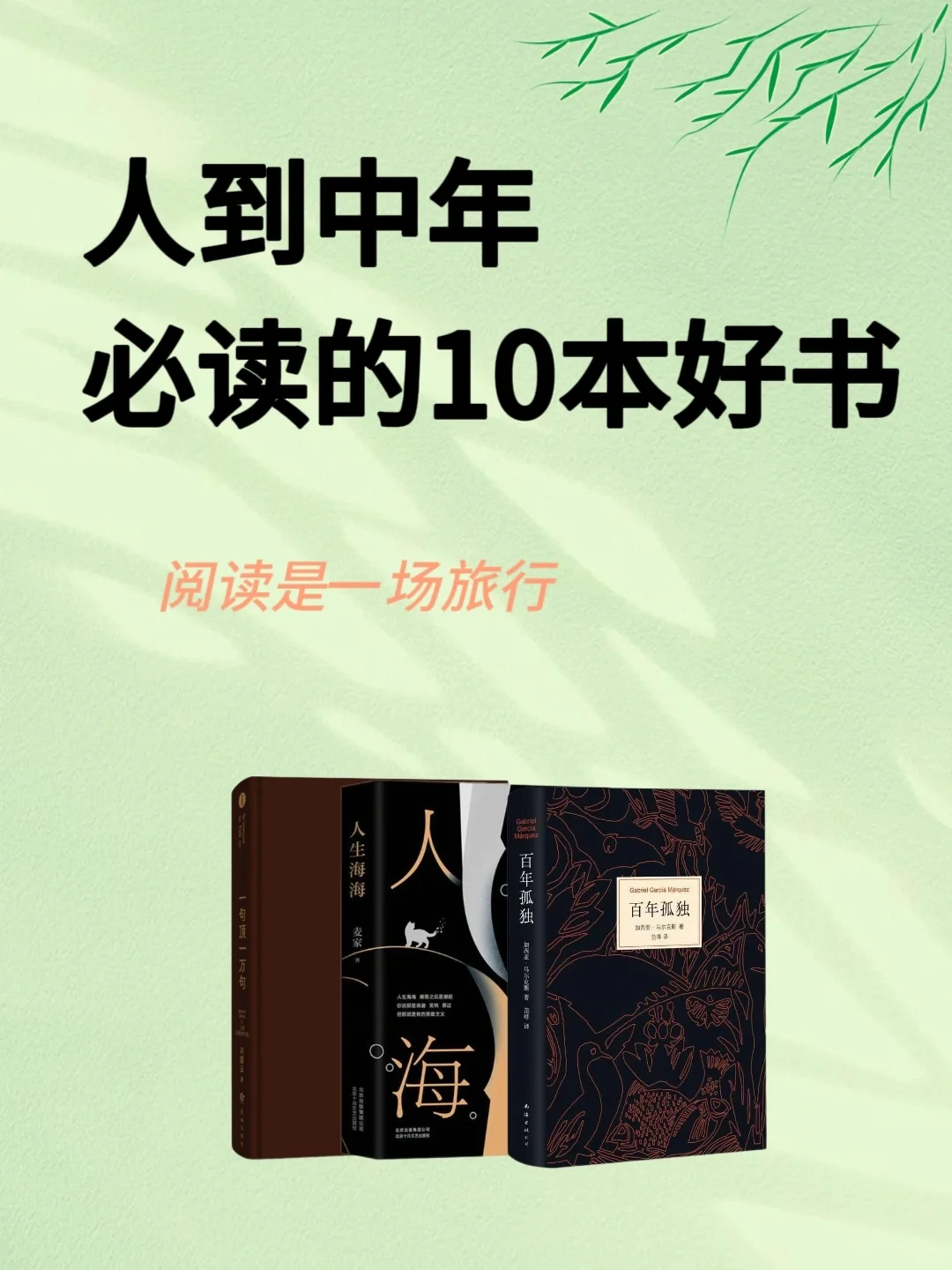 人到中年必读的10本好书
