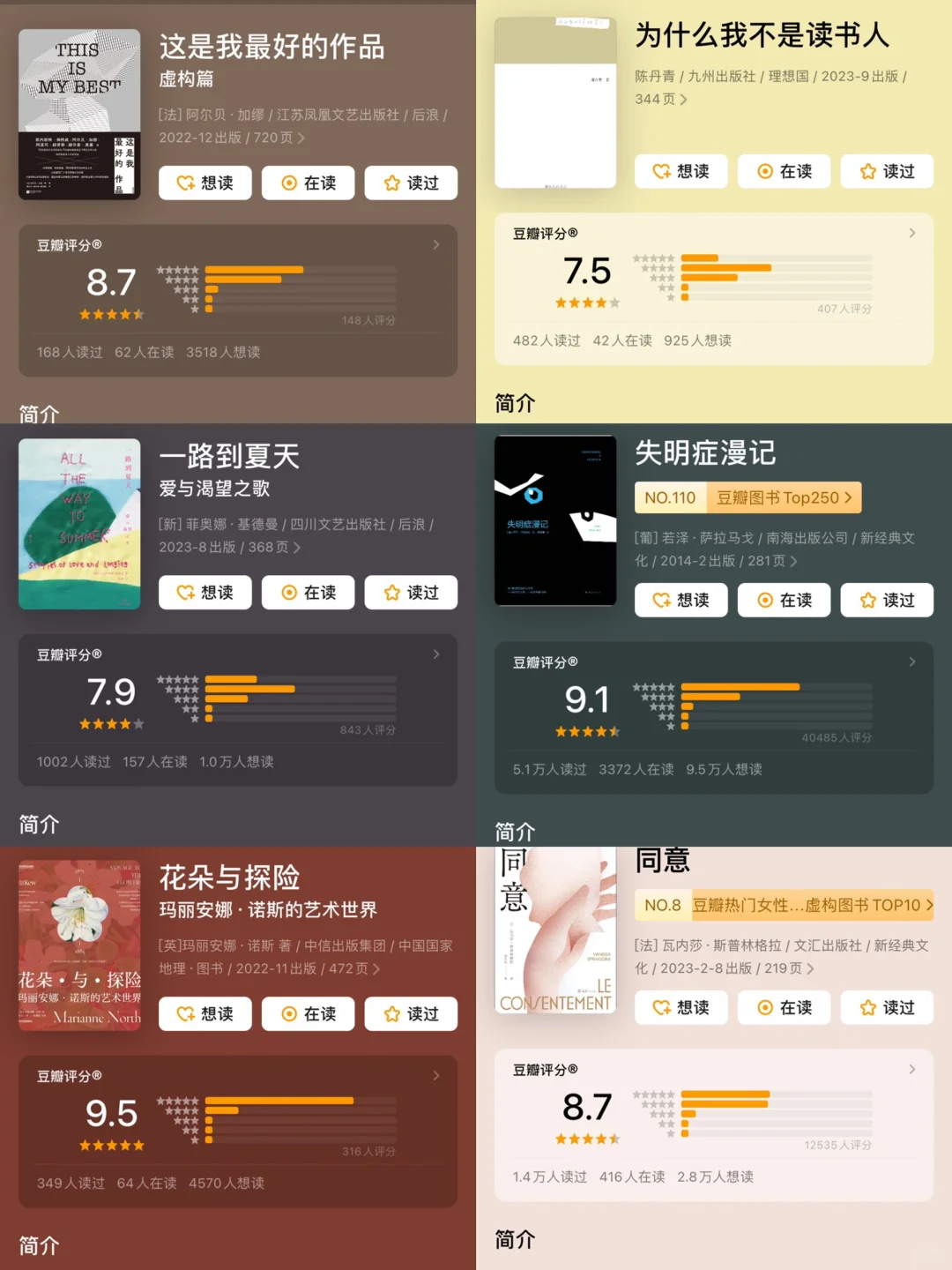 《好东西》导演邵艺辉阅读书单，共51本分享！