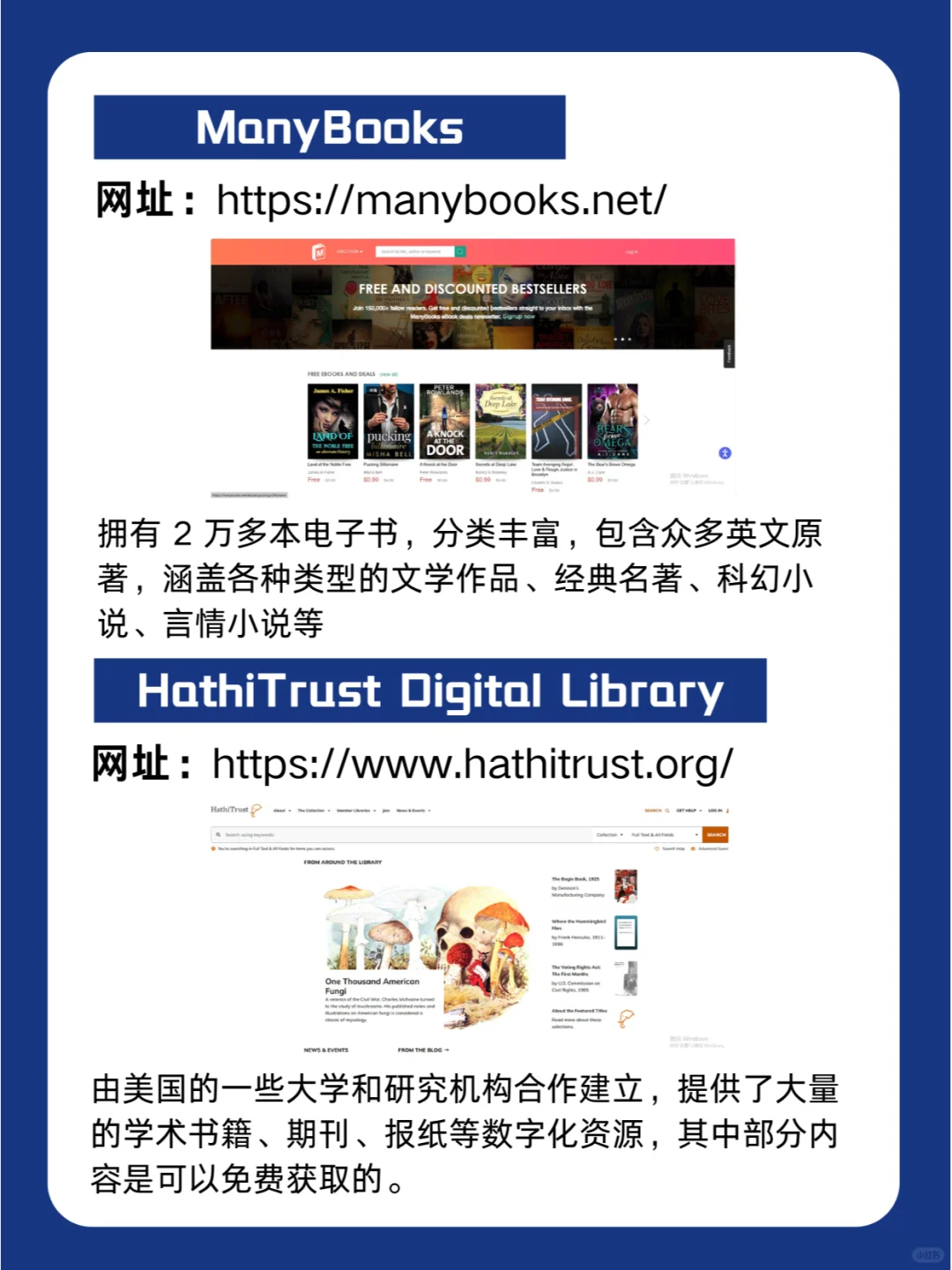 国外免费看电子书📖认准这七个网站🖥️