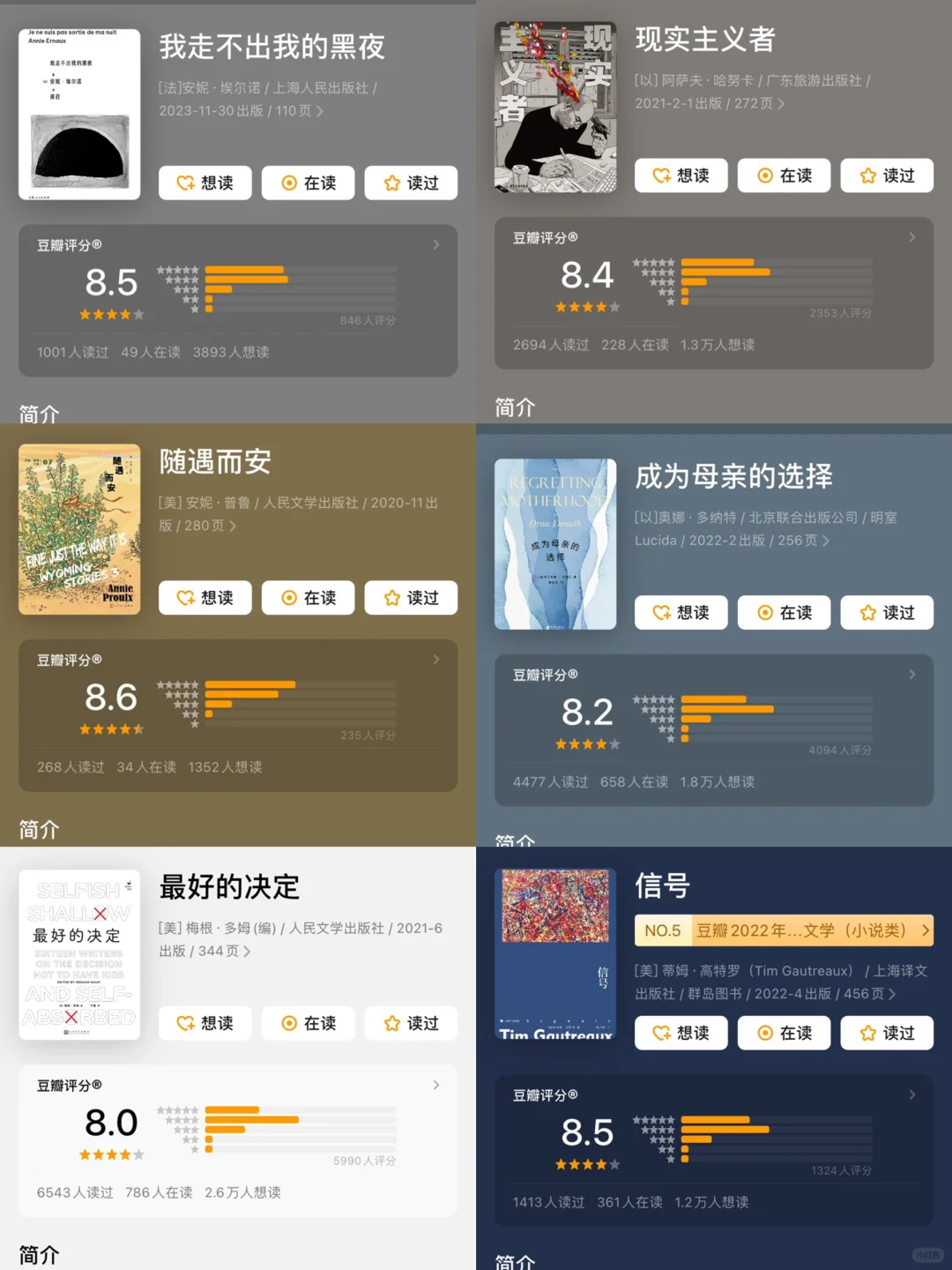 《好东西》导演邵艺辉阅读书单，共51本分享！