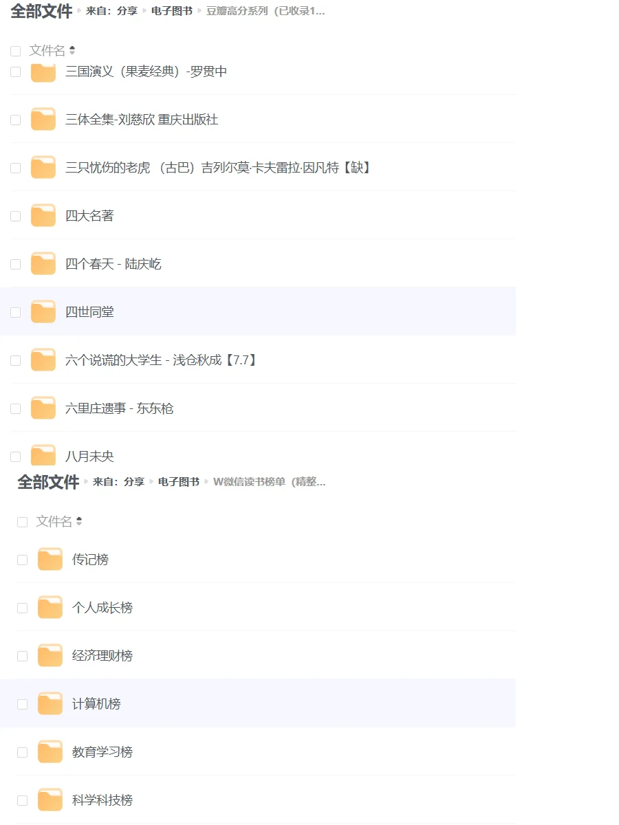 9999+册电子书大合集，你的知识宝库来啦！