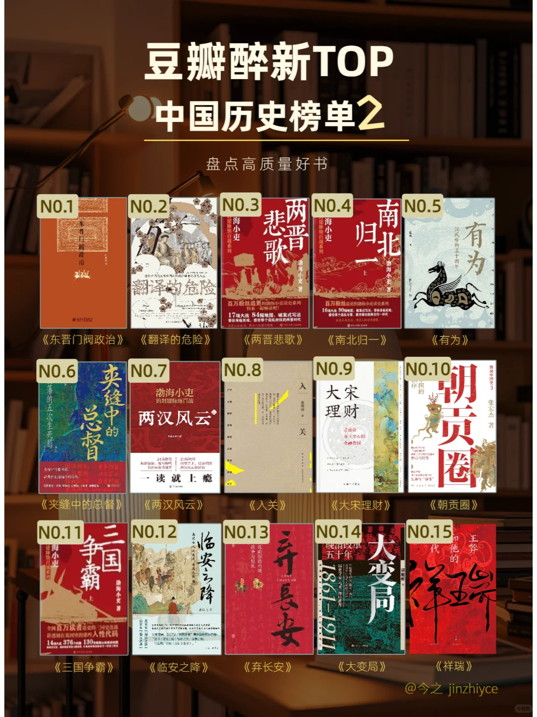 豆瓣高分😍15 本历史书单②重塑认知边界