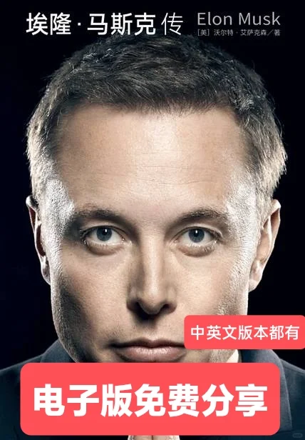 《埃隆·马斯克传》电子书版pdf+epub+mobi+a