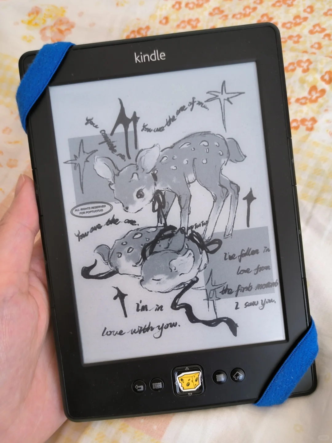 85🍞收到陪睡小废物kindle k5