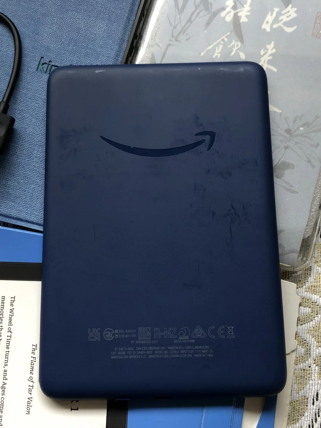 566🍞➗kindle2022小蓝带线盒壳