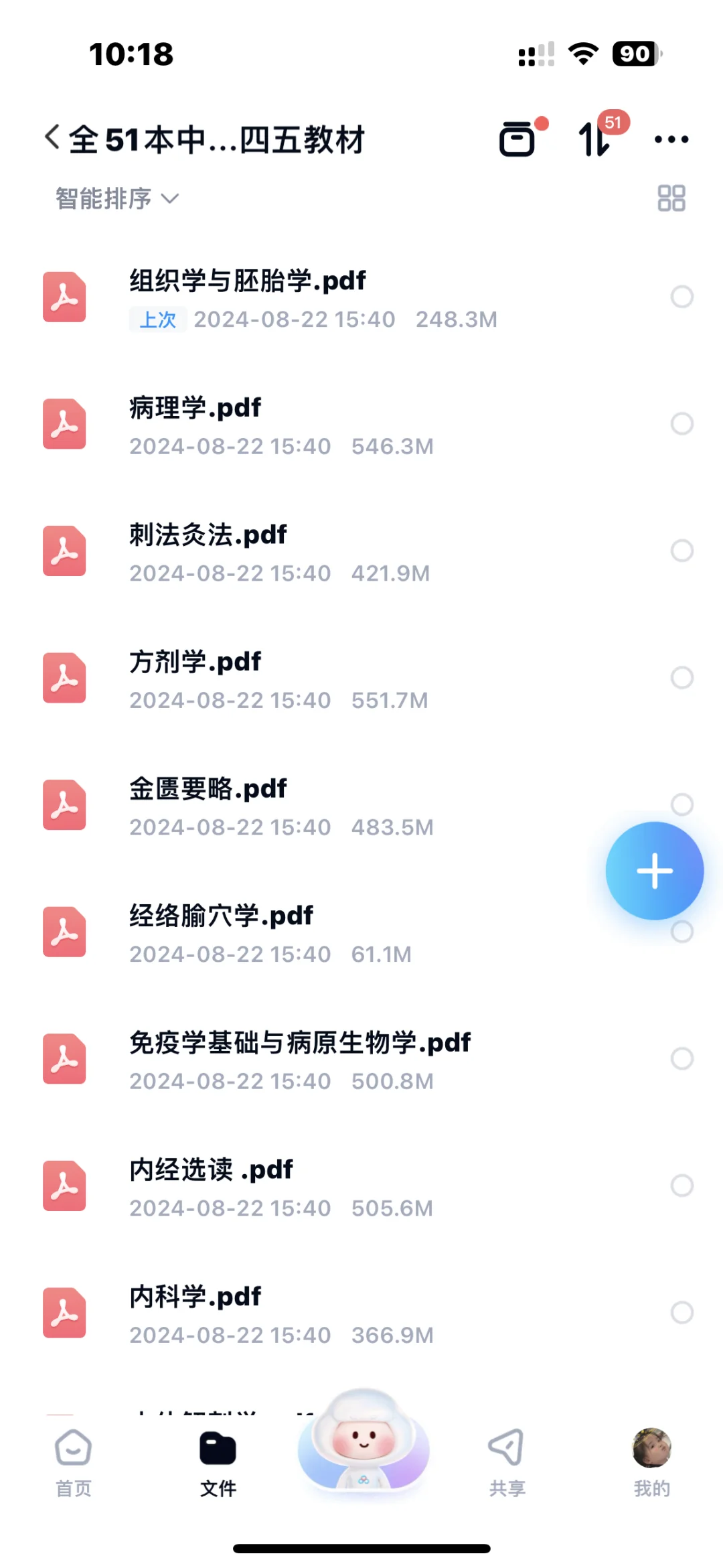 中医十四五教材书（PDF）高清无偿
