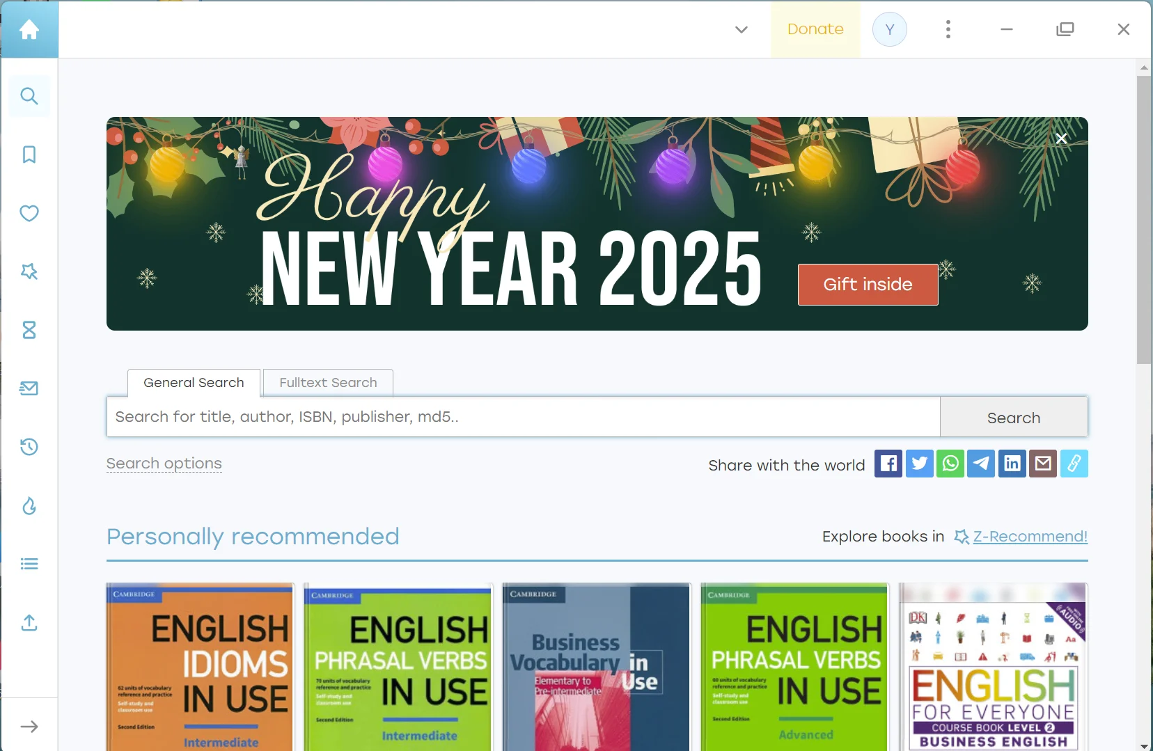 Z-library 2025了谁还没用上这个宝藏图书馆