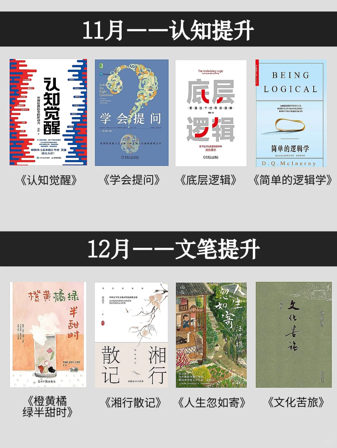 敢不敢挑战 2025📚读完这48 本书